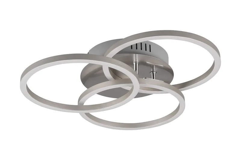 Led Kattovalaisin Circle Harjattu Teräs - Trio - Valaistus - Sisävalaistus & lamput - Kattovalaisin
