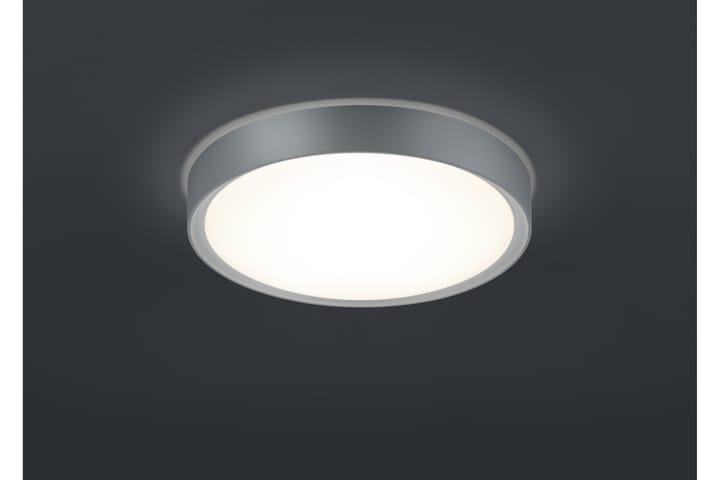 LED-Kattovalaisin Clarimo Ø33 cm Harmaa - TRIO - Tiffanylamppu - Olohuoneen valaisin - Plafondit - Kattovalaisin