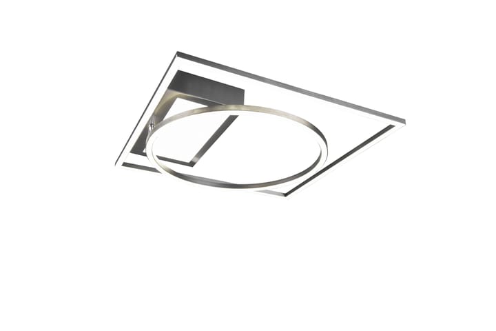 LED-Kattovalaisin Downey Harjattu teräs - TRIO - Olohuoneen valaisin - Riisipaperivalaisin - Lightbox - Tiffanylamppu - Verkkovalaisin - Kattovalaisin makuuhuone - Kaarivalaisin - Kattovalaisin
 - Riippuvalaisimet - Kattovalaisin keittiö - PH lamppu - Ikkunavalaisin riippuva