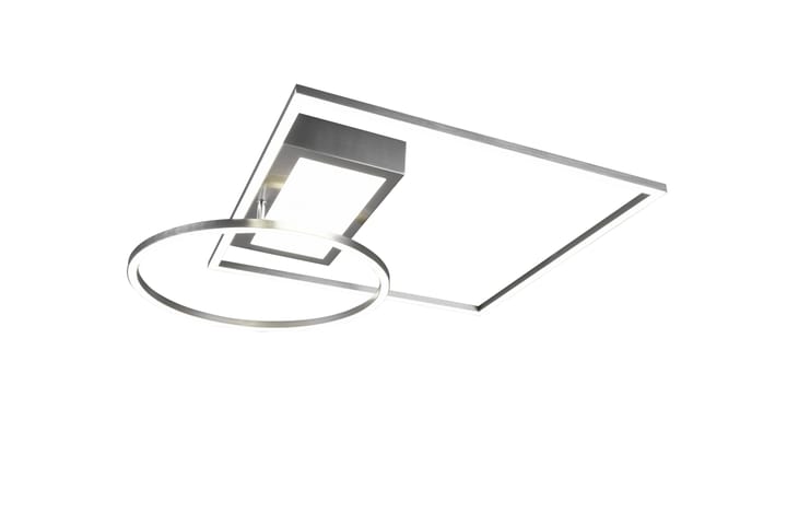 LED-Kattovalaisin Downey Harjattu teräs - TRIO - Olohuoneen valaisin - Riisipaperivalaisin - Lightbox - Tiffanylamppu - Verkkovalaisin - Kattovalaisin makuuhuone - Kaarivalaisin - Kattovalaisin
 - Riippuvalaisimet - Kattovalaisin keittiö - PH lamppu - Ikkunavalaisin riippuva