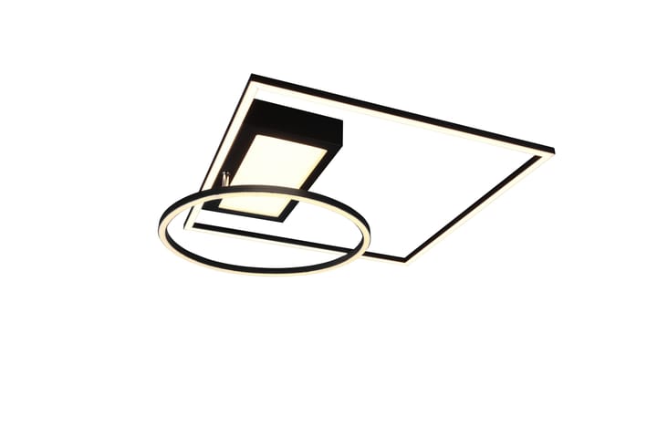 LED-Kattovalaisin Downey Mattamusta - TRIO - Olohuoneen valaisin - Riisipaperivalaisin - Lightbox - Tiffanylamppu - Verkkovalaisin - Kattovalaisin makuuhuone - Kaarivalaisin - Kattovalaisin
 - Riippuvalaisimet - Kattovalaisin keittiö - PH lamppu - Ikkunavalaisin riippuva
