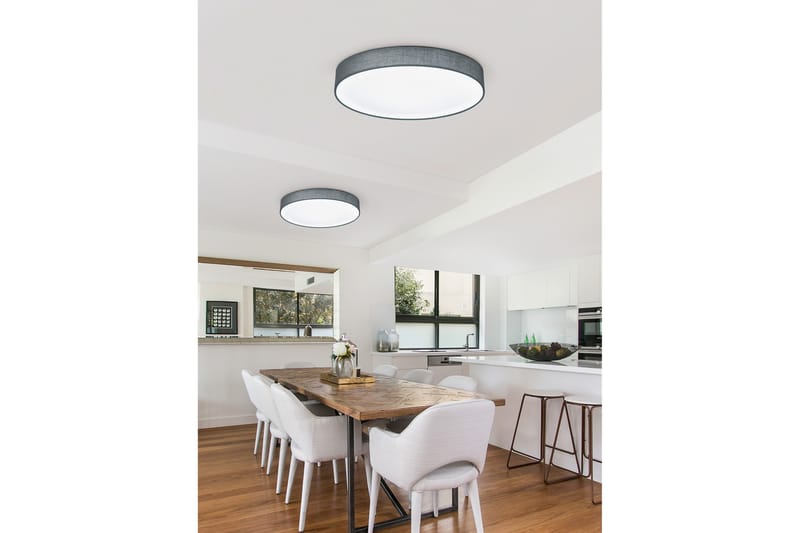 LED-Kattovalaisin Lugano 60 cm Harmaa - TRIO - Valaistus - Sisävalaistus & lamput - Kattovalaisin