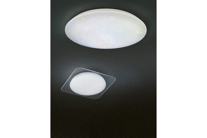 LED-Kattovalaisin Nagano Ø79 cm Valkoinen - TRIO - Kattovalaisin
 - Plafondit - Olohuoneen valaisin - Tiffanylamppu