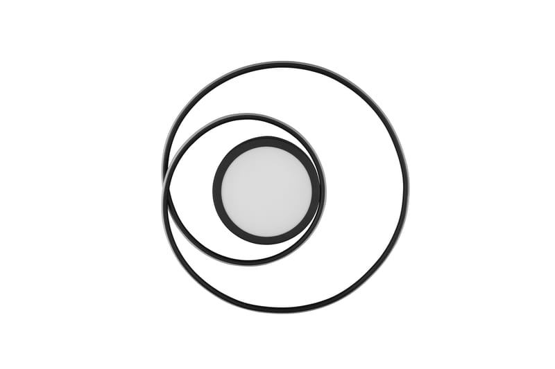 Led Kattovalaisin Yava Mattamusta - Trio - Valaistus - Sisävalaistus & lamput - Kattovalaisin