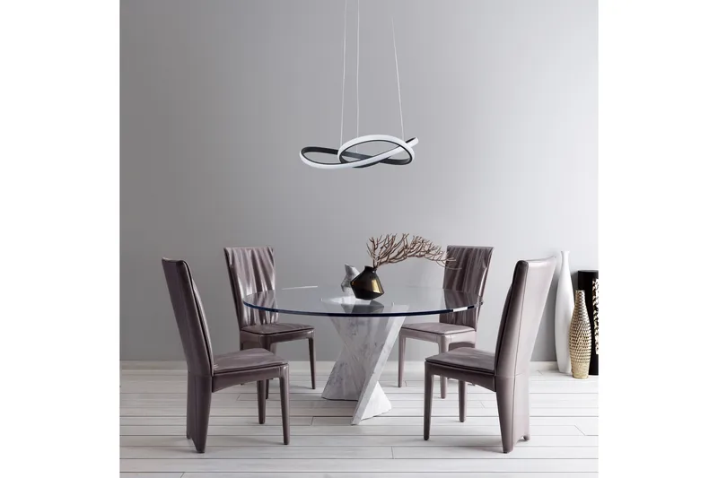 LED-Riippuvalaisin Course Mattamusta - TRIO - Valaistus - Sisävalaistus & lamput - Kattovalaisin