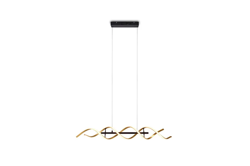 LED-Riippuvalaisin Sequence Mattamessinki/Mattamusta - Trio Lighting - Valaistus - Sisävalaistus & lamput - Kattovalaisin