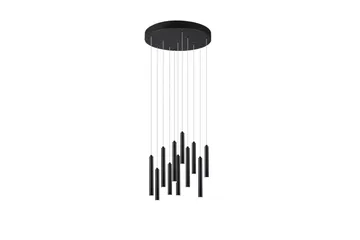 Led Riippuvalaisin Tubular 40 cm Mattamusta - Trio - Valaistus - Sisävalaistus & lamput - Kattovalaisin