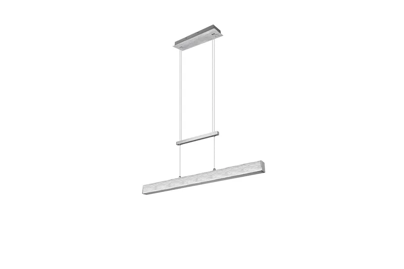 LED-Riippuvalaisin Paros Harjattu alumiini Alumiini - TRIO - Valaistus - Sisävalaistus & lamput - Kattovalaisin