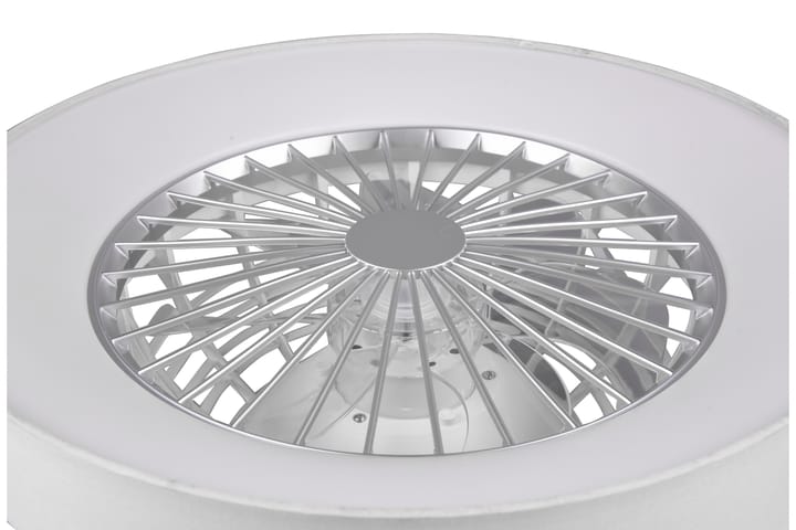 LED-Tuuletinplafondi Faresund Valkoinen - TRIO - Tiffanylamppu - Olohuoneen valaisin - Plafondit - Kattovalaisin