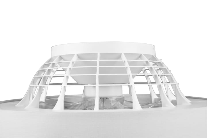 LED-Tuuletinplafondi Faresund Valkoinen - TRIO - Tiffanylamppu - Olohuoneen valaisin - Plafondit - Kattovalaisin