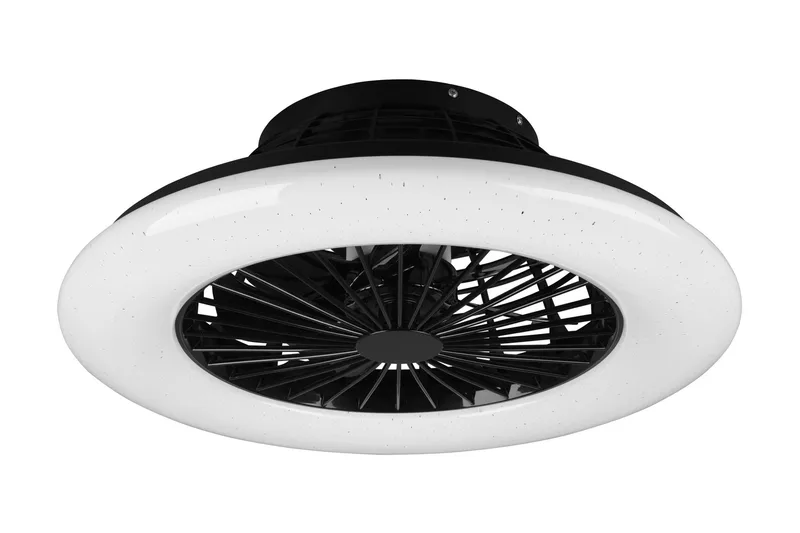 Led Tuuletinplafondi Stralsund Tähtitaivas Mattamusta, Trio