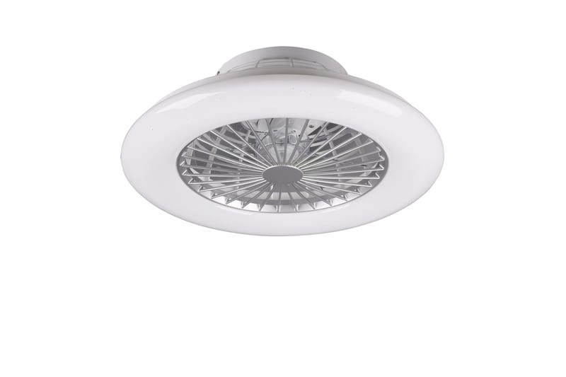 LED-Tuuletinplafondi Stralsund Valkoinen tähtitaivas - TRIO - Valaistus - Sisävalaistus & lamput - Kattovalaisin
