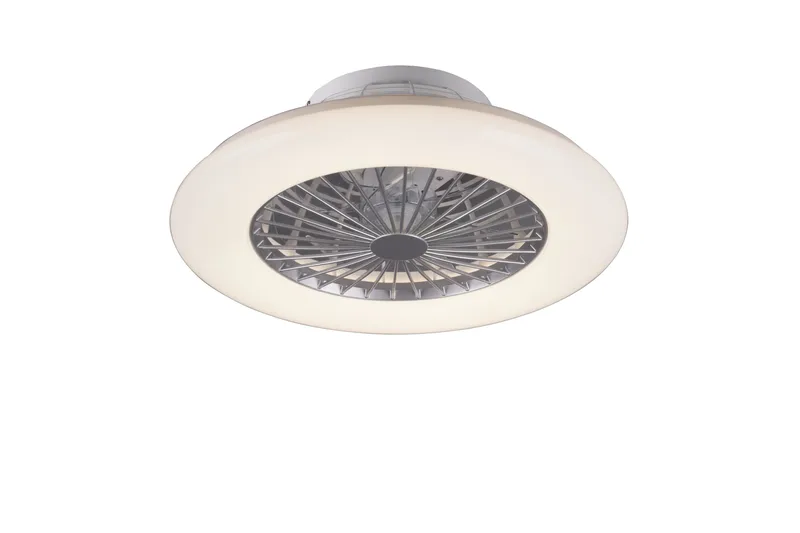 LED-Tuuletinplafondi Stralsund Valkoinen tähtitaivas - TRIO - Valaistus - Sisävalaistus & lamput - Kattovalaisin