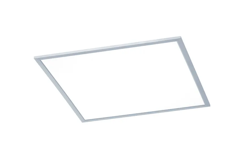 LED-Plafondi Phoenix 62x62 cm Harjattu Teräs, TRIO