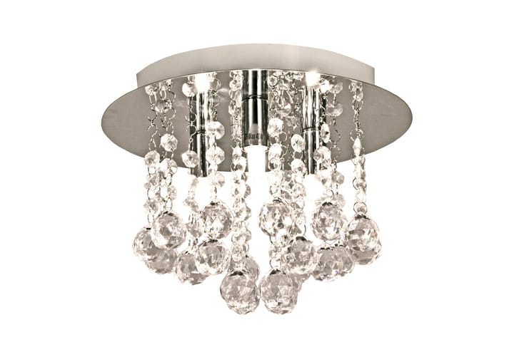 Madelene Plafondi Kromi - Aneta Lighting - Tiffanylamppu - Olohuoneen valaisin - Plafondit - Kattovalaisin