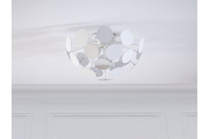 Plafondi Damatria - Valkoinen - Tiffanylamppu - Olohuoneen valaisin - Plafondit - Kattovalaisin