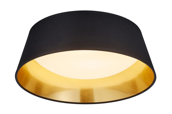 Ponts LED Kattovalaisin 34 cm Musta/Kulta - TRIO - Kattovalaisin
 - Kattovalaisin keittiö - Kattovalaisin makuuhuone - PH lamppu - Kaarivalaisin - Lightbox - Riippuvalaisimet - Ikkunavalaisin riippuva - Olohuoneen valaisin - Verkkovalaisin - Tiffanylamppu - Riisipaperivalaisin