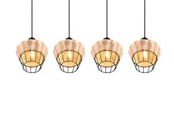 Riippuvalaisin Borka 4-os E27 Rottinki - Trio Lighting - Valaistus - Sisävalaistus & lamput - Kattovalaisin