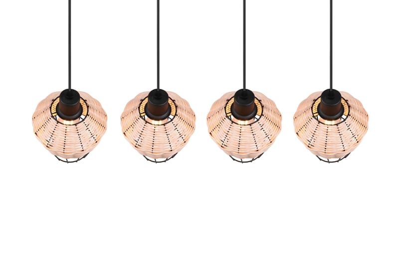Riippuvalaisin Borka 4-os E27 Rottinki - Trio Lighting - Valaistus - Sisävalaistus & lamput - Kattovalaisin
