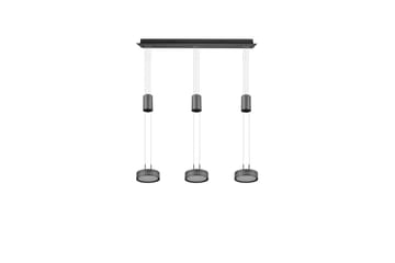 Riippuvalaisin Franklin 3-Os. LED Antrasiitti - TRIO - Valaistus - Sisävalaistus & lamput - Kattovalaisin