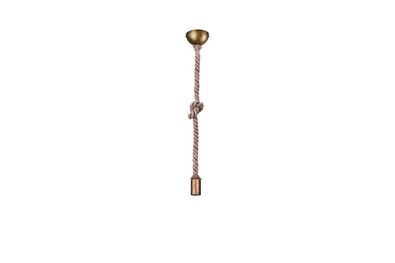 Riippuvalaisin Rope Ø12 cm Antiikkimessinki - TRIO - Valaistus - Sisävalaistus & lamput - Kattovalaisin