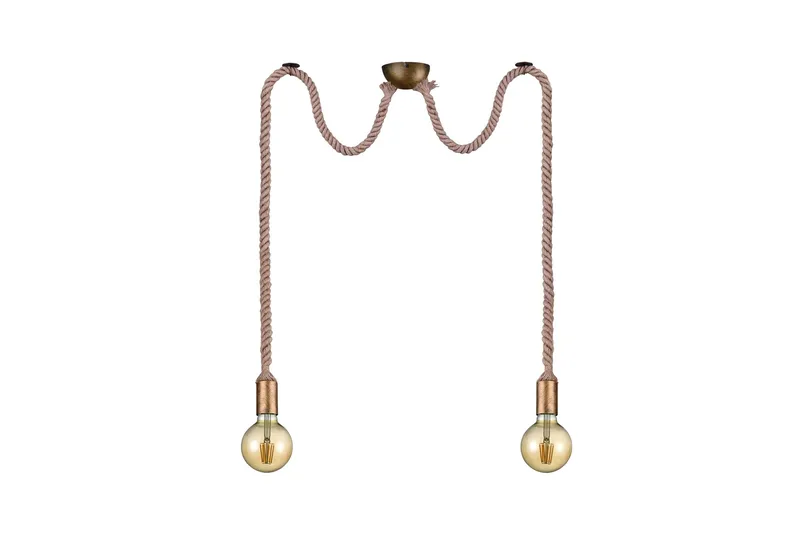 Riippuvalaisin Rope Ø12 cm Kaksiosainen, TRIO