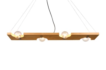 Riippuvalaisin Tailor 115 cm 4xE27 Puu - TRIO - Valaistus - Sisävalaistus & lamput - Kattovalaisin