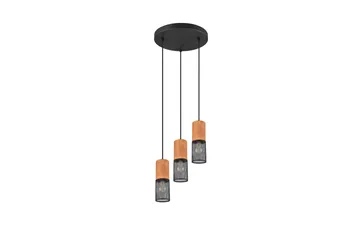 Riippuvalaisin Tosh 3xE27 Mattamusta - TRIO - Valaistus - Sisävalaistus & lamput - Kattovalaisin