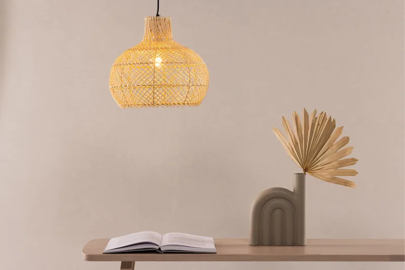 Riippuvalaisin Varekil 30 cm - Puu/Luonnonväri - Valaistus - Sisävalaistus & lamput - Kattovalaisin