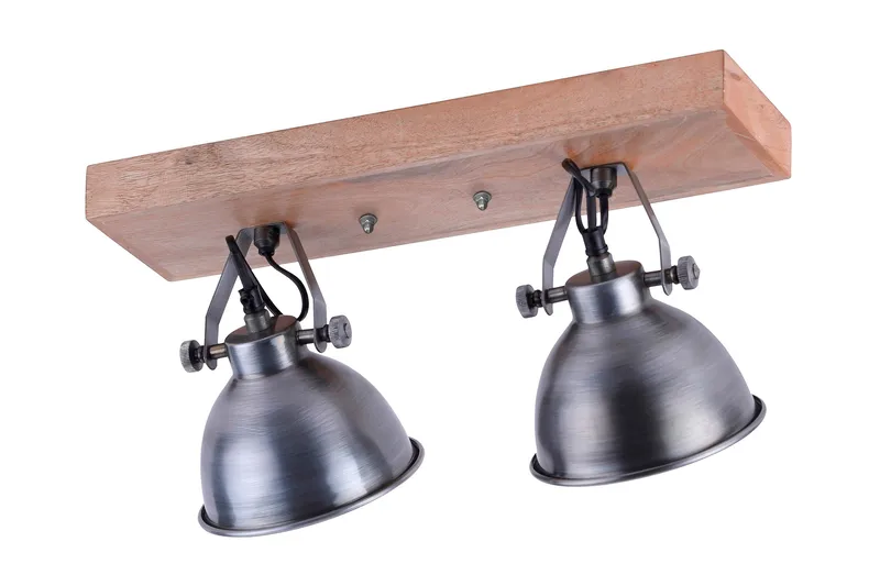 Seinä-/kattovalaisin Samia Rauta, Harmaa/Luonnonväri