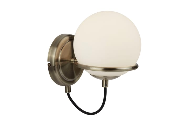 Seinävalaisin Sphere 1L Messinki / Lasi - Searchlight - Olohuoneen valaisin - Riisipaperivalaisin - Lightbox - Tiffanylamppu - Verkkovalaisin - Kattovalaisin makuuhuone - Kaarivalaisin - Kattovalaisin
 - Riippuvalaisimet - Kattovalaisin keittiö - PH lamppu - Ikkunavalaisin riippuva