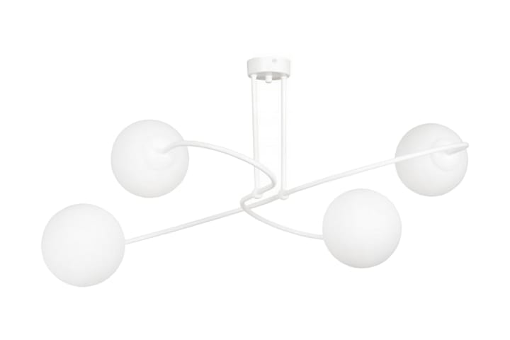 Selbi 4 Plafondi Valkoinen - Scandinavian Choice - Olohuoneen valaisin - Plafondit - Tiffanylamppu - Kattovalaisin