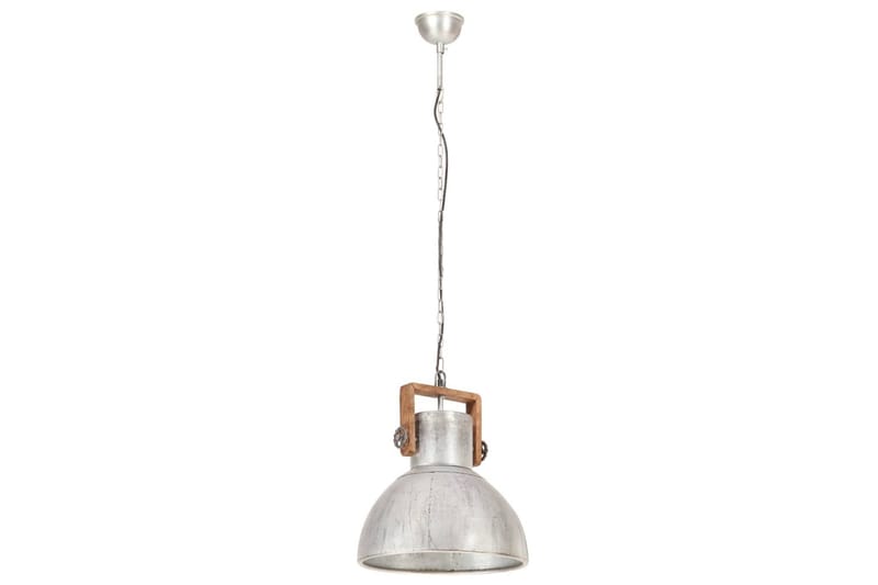 Teollistyylinen riippuvalaisin 25 W hopea pyöreä 40 cm E27 - Hopea - Valaistus - Sisävalaistus & lamput - Kattovalaisin