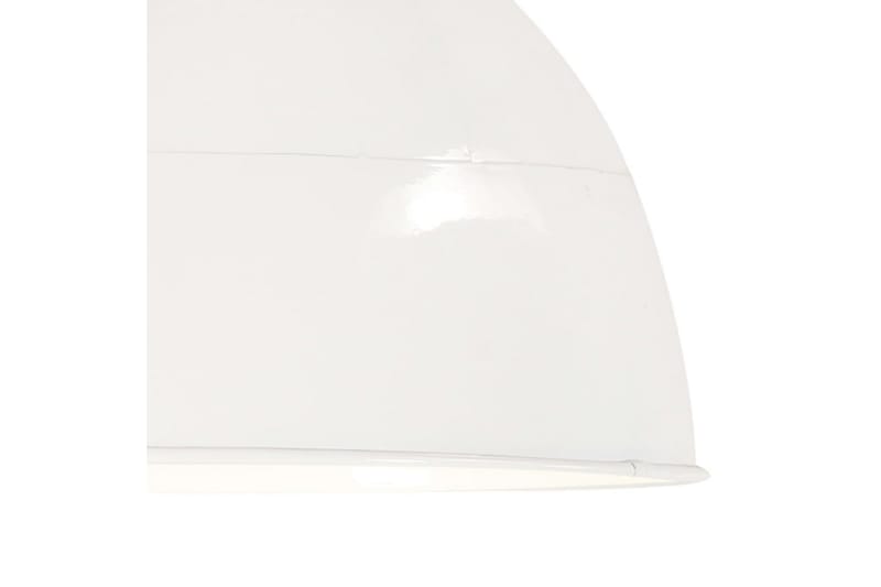 Teollistyylinen riippuvalaisin 25 W valkoinen 31 cm E27 - Valkoinen - Valaistus - Sisävalaistus & lamput - Kattovalaisin