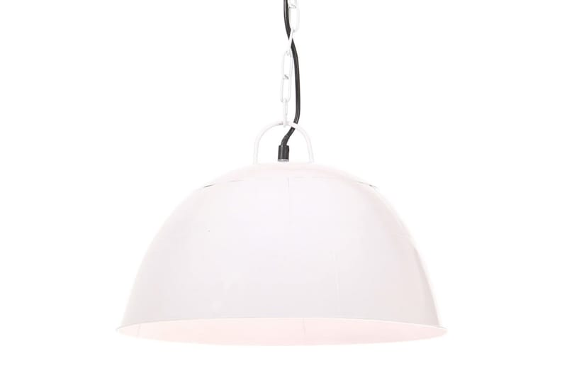 Teollistyylinen riippuvalaisin 25 W valkoinen 41 cm E27 - Valkoinen - Valaistus - Sisävalaistus & lamput - Kattovalaisin