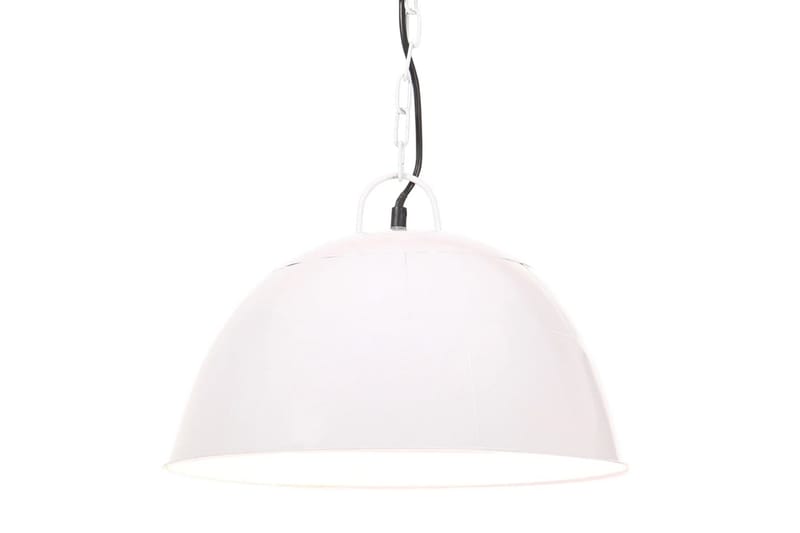 Teollistyylinen riippuvalaisin 25 W valkoinen 41 cm E27 - Valkoinen - Valaistus - Sisävalaistus & lamput - Kattovalaisin