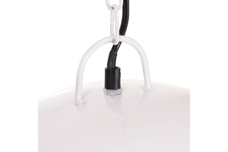Teollistyylinen riippuvalaisin 25 W valkoinen 41 cm E27 - Valkoinen - Valaistus - Sisävalaistus & lamput - Kattovalaisin