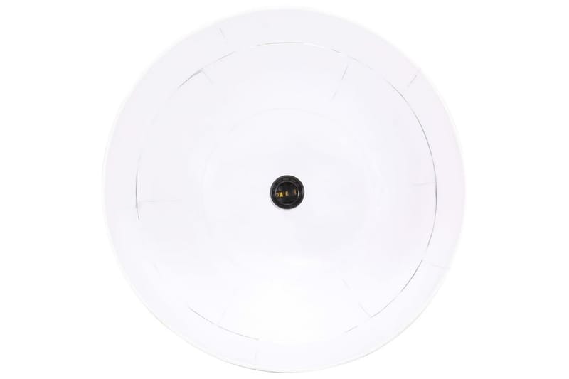Teollistyylinen riippuvalaisin 25 W valkoinen 41 cm E27 - Valkoinen - Valaistus - Sisävalaistus & lamput - Kattovalaisin