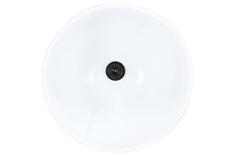 Teollistyylinen riippuvalaisin 25 W valkoinen pyöreä 40cm - Valkoinen - Valaistus - Sisävalaistus & lamput - Kattovalaisin