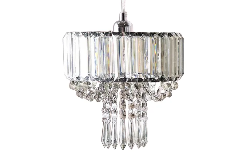 Kattokruunu Adorn 24 cm, Läpinäkyvä