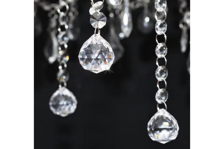 Kristallikruunu 2300 Kristallilla Valkoinen - Valkoinen - Kattovalaisin
 - Lightbox - PH lamppu - Kristallikruunut & kattokruunut - Verkkovalaisin - Kaarivalaisin - Olohuoneen valaisin - Tiffanylamppu - Riisipaperivalaisin