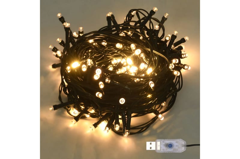 LED-valonauha lämmin valkoinen 15 m PVC - Valaistus - Sisävalaistus & lamput - Lasten valaisimet - Koristevalaistus lapset - Valosarja lapset