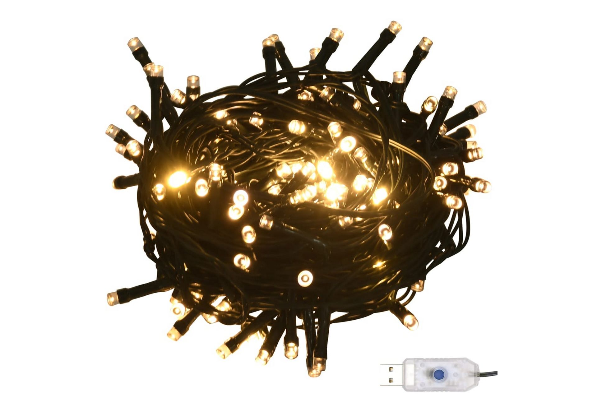 LED-valonauha lämmin valkoinen 15 m PVC - Valaistus - Sisävalaistus & lamput - Lasten valaisimet - Koristevalaistus lapset - Valosarja lapset