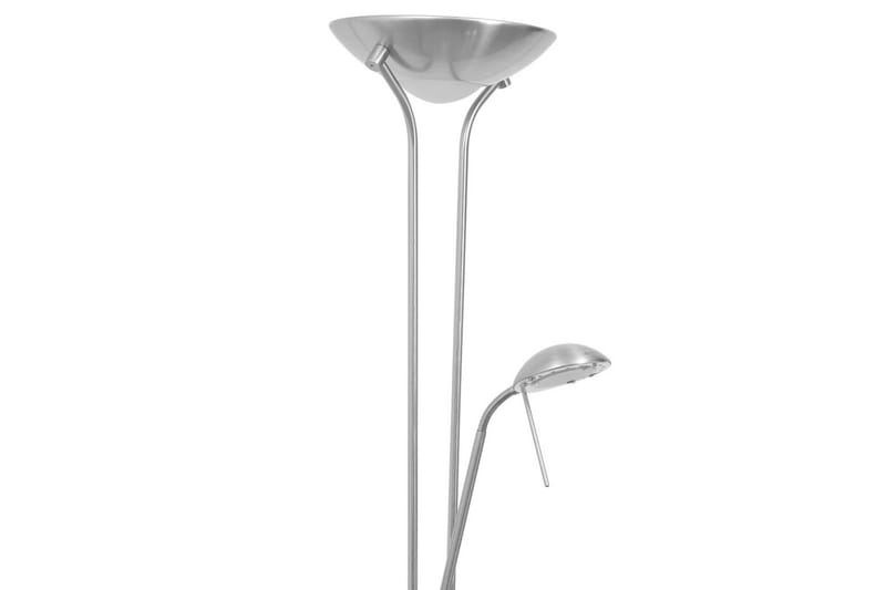 Himmennettävä LED Lattialamppu 23 W - Hopea - Valaistus - Sisävalaistus & lamput - Lattiavalaisin - 2-vartinen lattiavalaisin