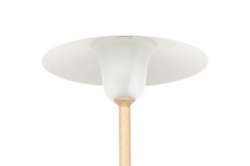 Imbros Lattiavalaisin 153 cm - Vaalea puu/Valkoinen - Valaistus - Sisävalaistus & lamput - Lattiavalaisin - 3-vartinen lattiavalaisin