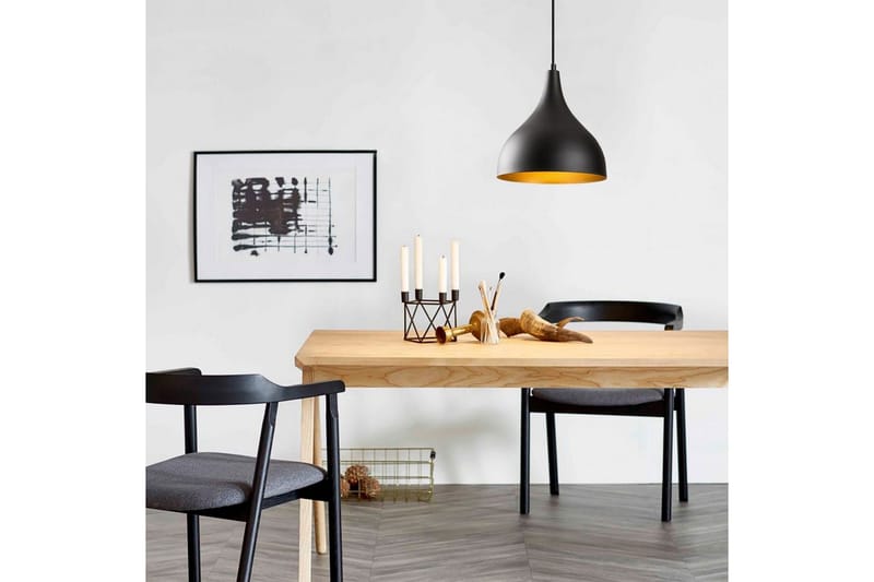 Kattokruunu Rathour Vanguard musta / kulta - Kulta/Musta - Valaistus - Sisävalaistus & lamput - Erikoisvalaisin - PH lamppu