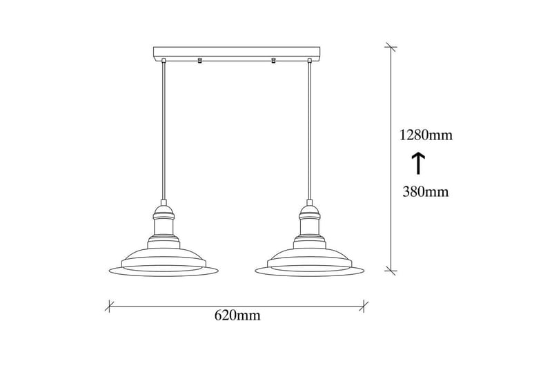 Kattovalaisin Rathour Koboltti Musta / Kulta - Kulta/Musta - Valaistus - Sisävalaistus & lamput - Erikoisvalaisin - PH lamppu