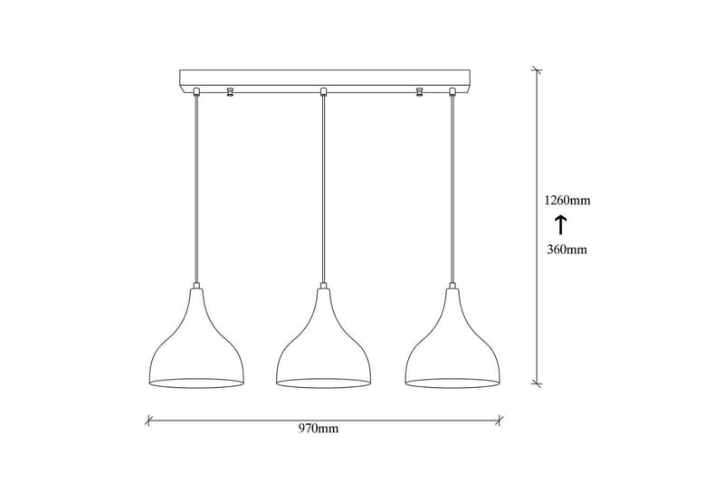 Kattovalaisin Rathour Sytyttää Kupari / Musta - Kupari/Musta - Valaistus - Sisävalaistus & lamput - Erikoisvalaisin - PH lamppu