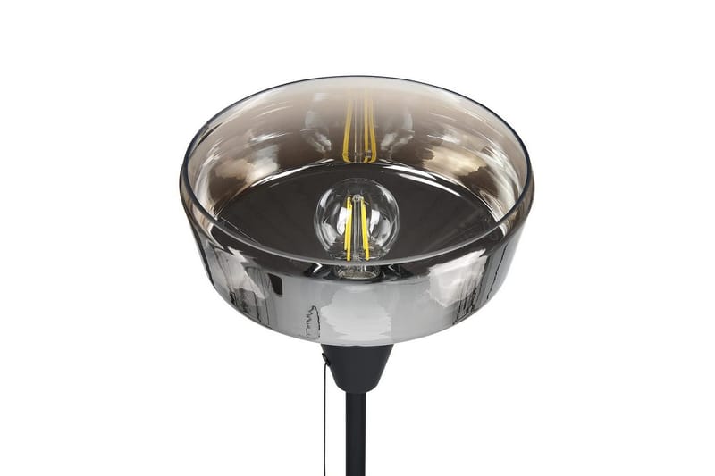 Krokve Lattiavalaisin 175 cm - Musta/Tummanruskea - Valaistus - Sisävalaistus & lamput - Lattiavalaisin - 3-vartinen lattiavalaisin