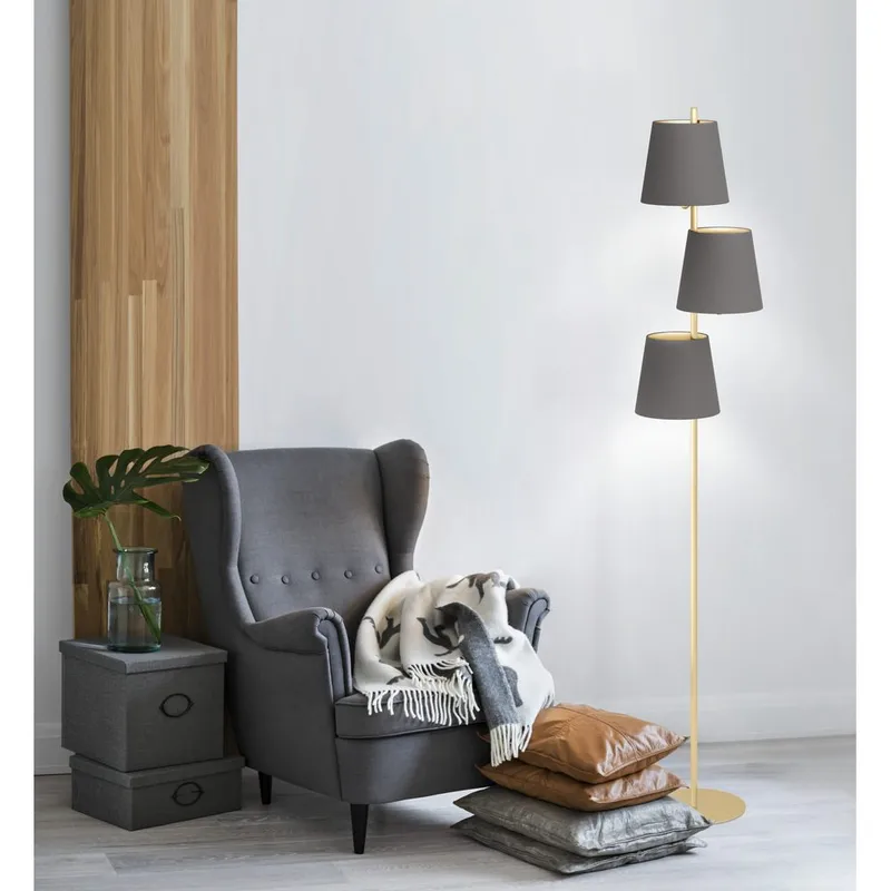 Lattiala Almeida - 32 cm - Valaistus - Sisävalaistus & lamput - Lattiavalaisin - 3-vartinen lattiavalaisin